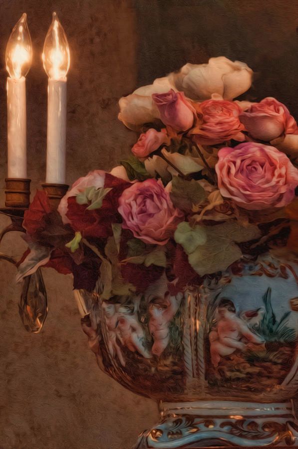 old-fashioned-elegance-vase-roses-candle-lights-mitch-spence.jpg